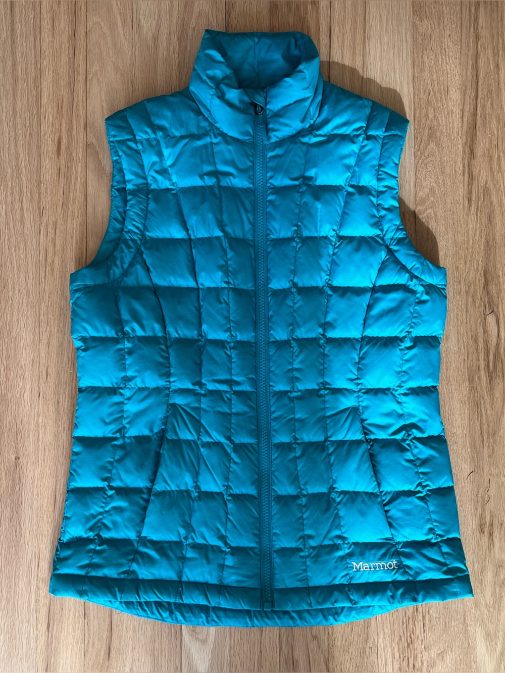 Marmot Teal Quilted Packable Puffer Vest